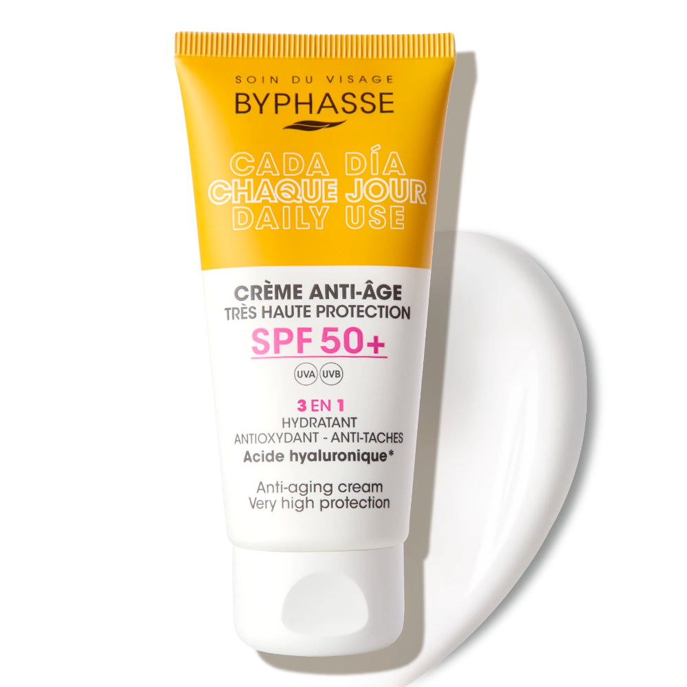 Crème anti-âge protection
